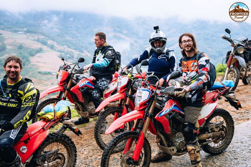 Scenic Thac Ba Lake motorbike travel experience