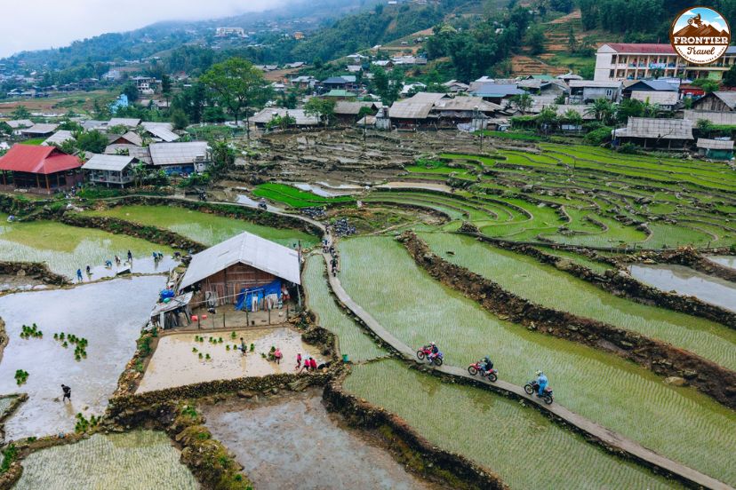 Vietnam countryside riding tour around Thac Ba Lake