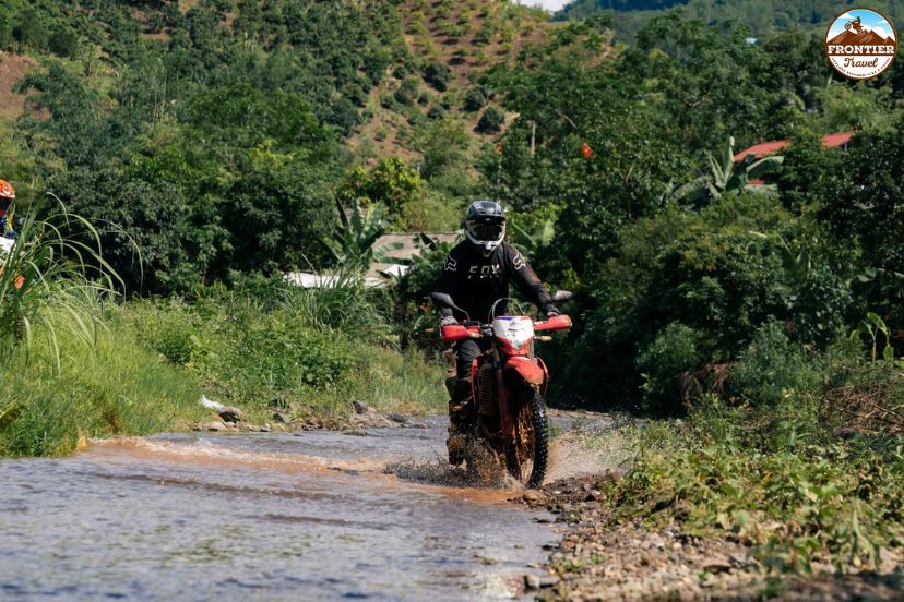 Northwest Vietnam mountain trail riding experience