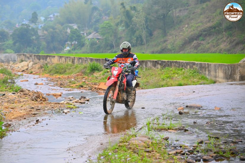 Remote villages and off road riding in Vietnam