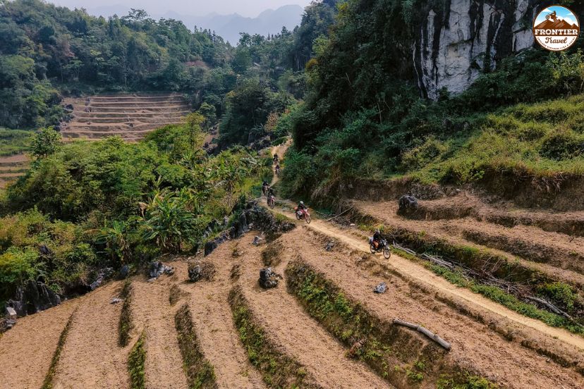 North Vietnam motorbike adventure through mountain passes