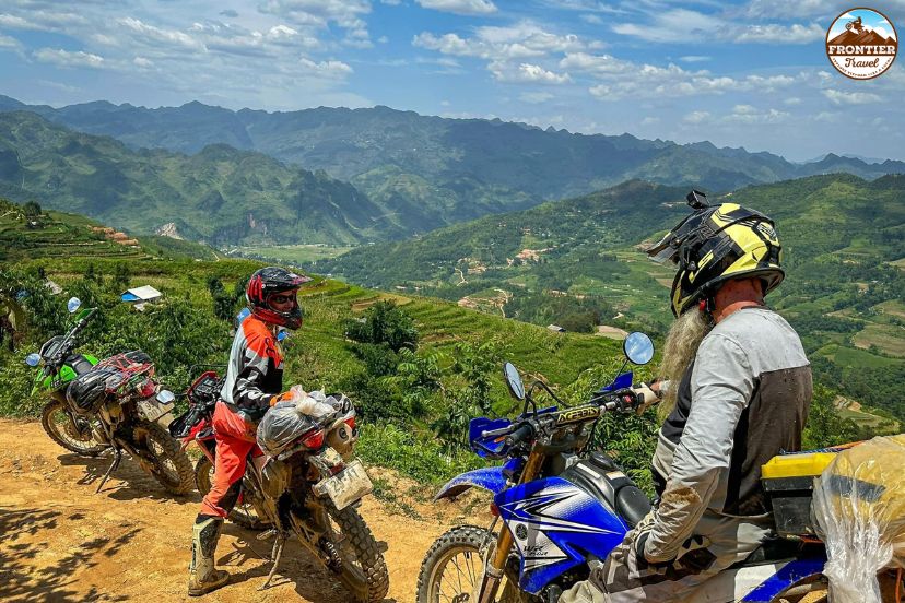 Rice terrace landscapes on the Ha Giang Loop