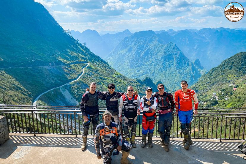Spring flowers and mountain roads in Ha Giang