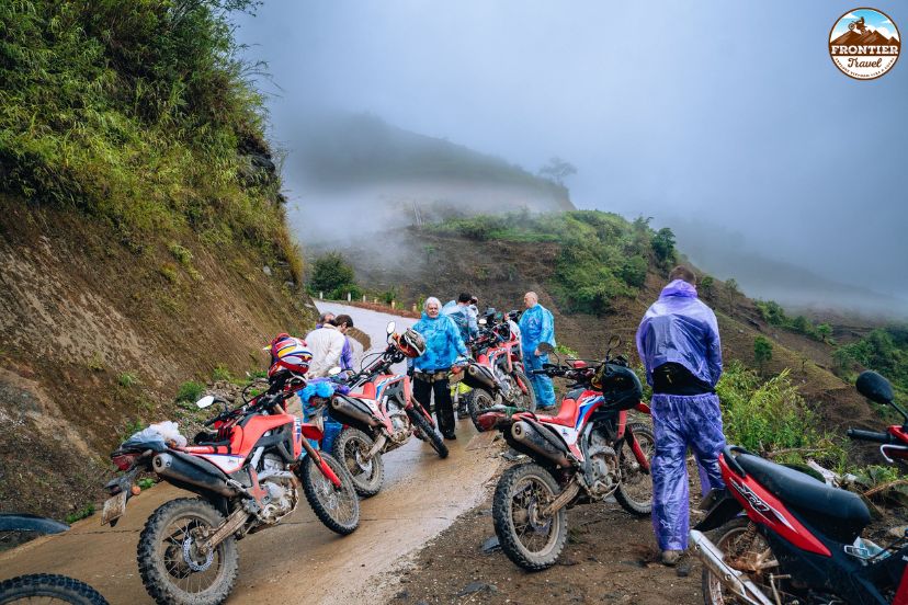 Ha Giang Loop motorbike riding in rainy season
