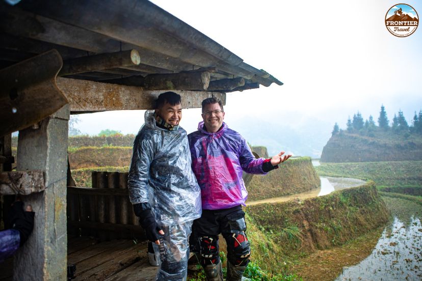 Wet road riding tips for Ha Giang travelers