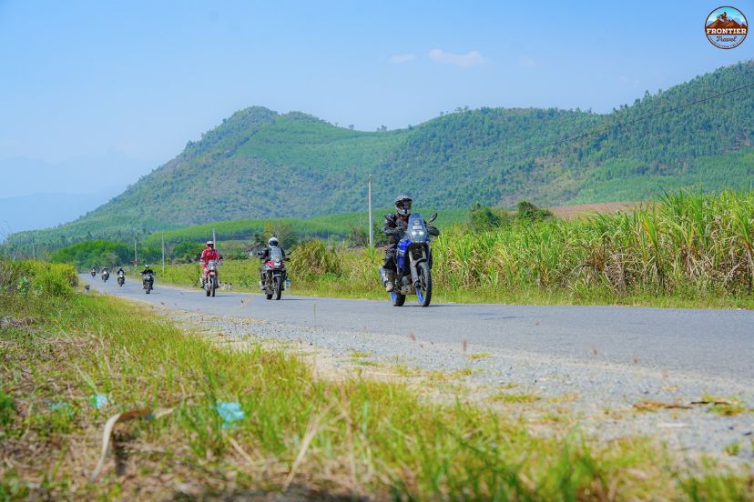 Exploring the legendary supply route on a motorcycle