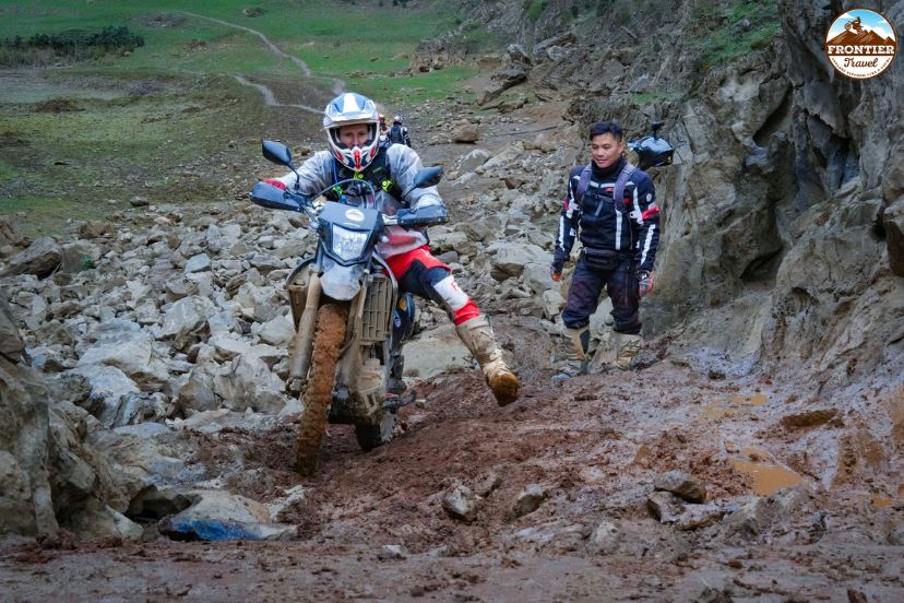 Scenic ride to Lung Cu Flag Tower Vietnam