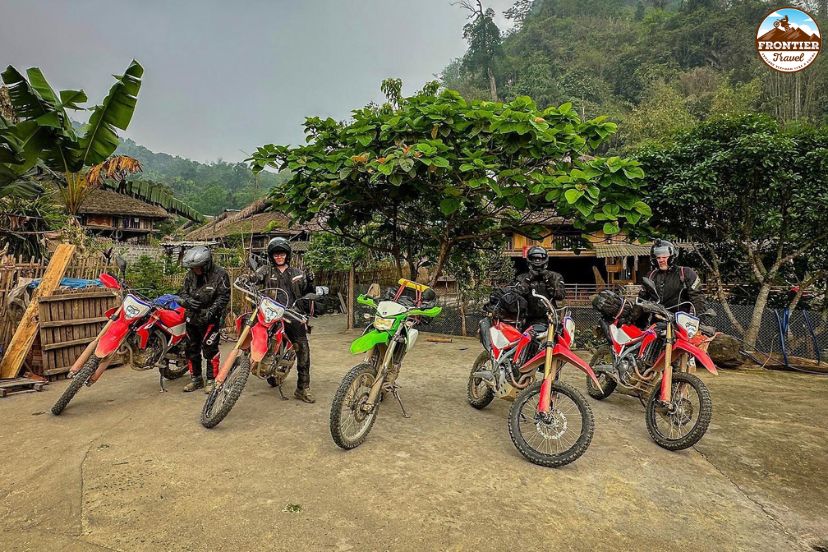 Northern Vietnam motorbike tour through Ha Giang landscapes