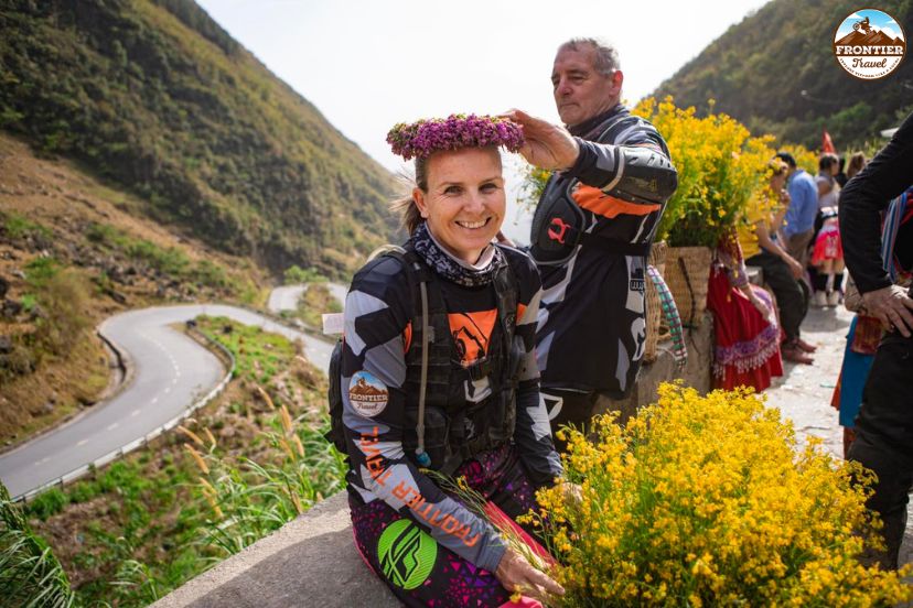 Scenic mountain roads on a six day Ha Giang journey