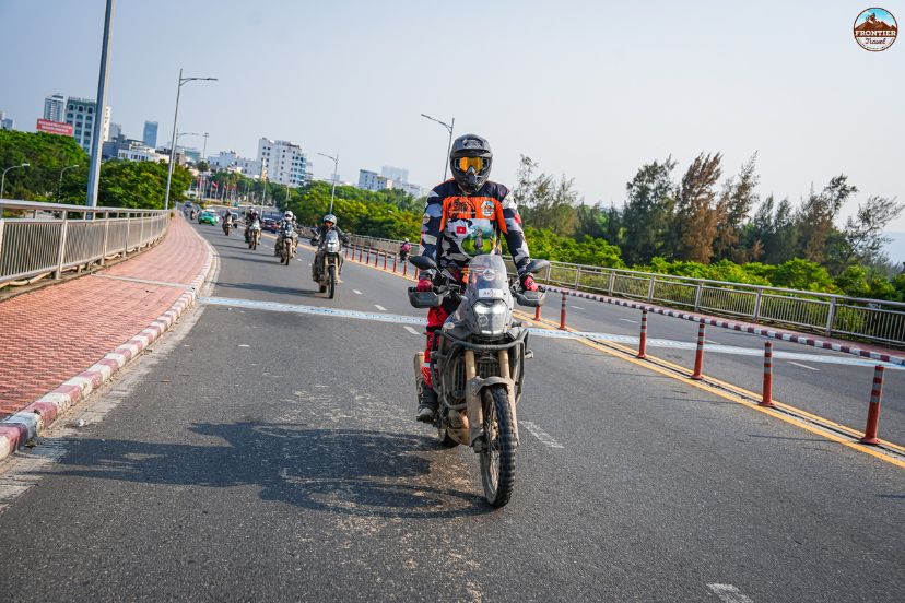 Vietnam cross country motorbike challenges
