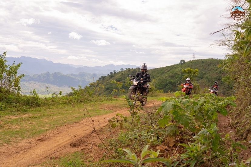 North Vietnam motorbike tour experienced riders conquer limestone trails