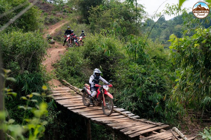 Hidden mountain villages near Dien Bien Phu by bike