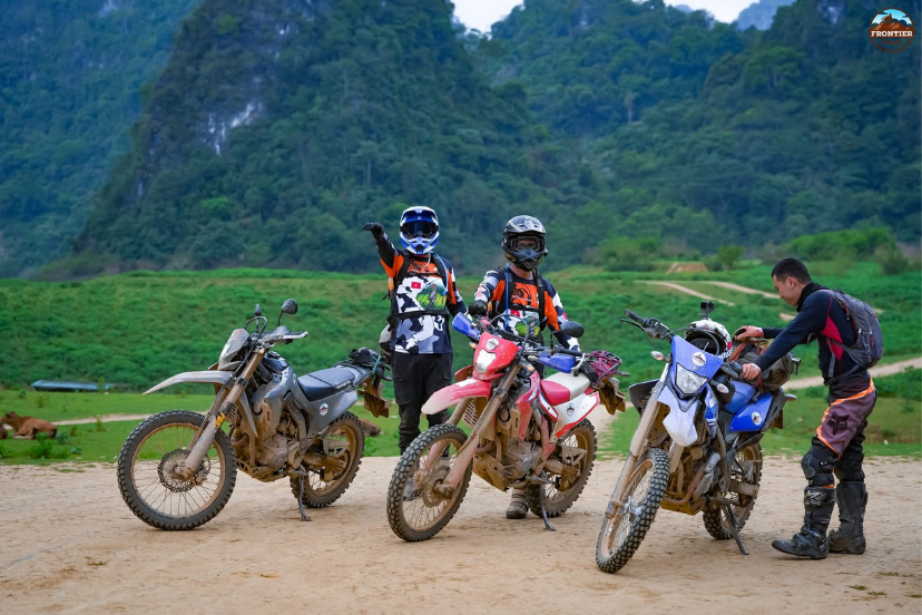 Towering mountains and cloud valleys create unforgettable riding views 