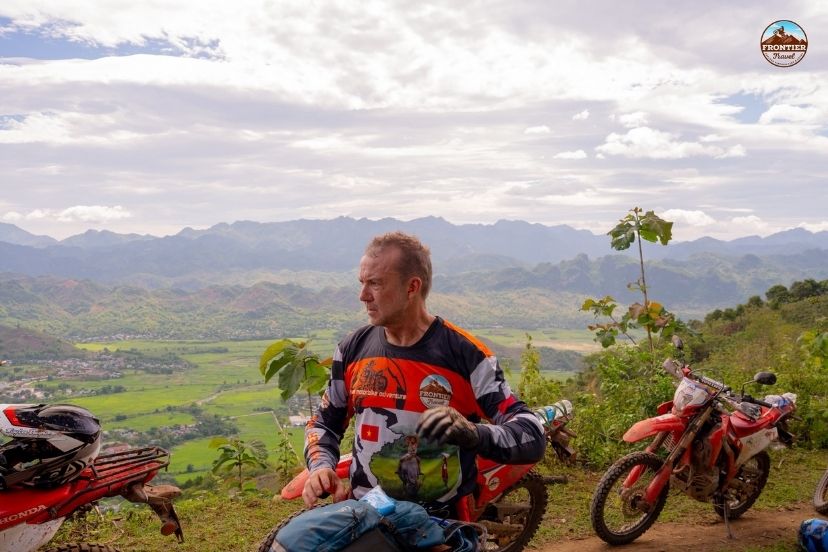 Self-reliance is essential when riding without backup support