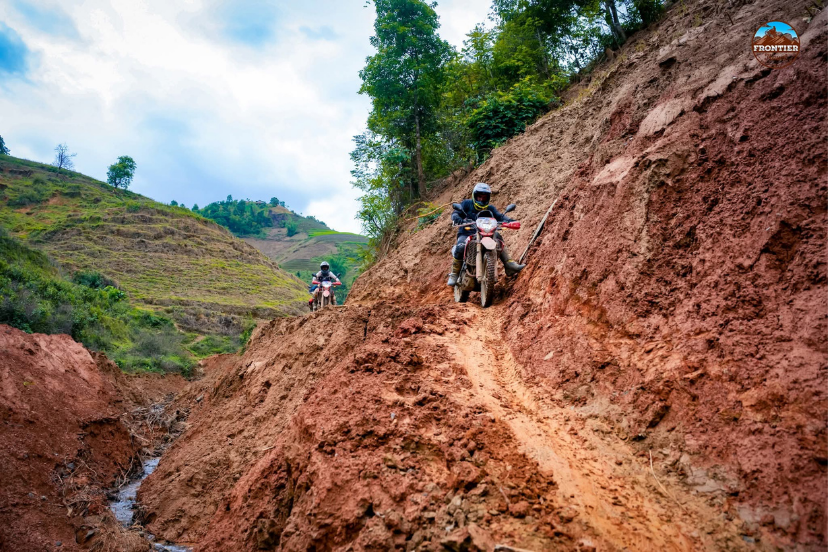 Sharp hairpin turns demand focus and precise control on mountain roads 