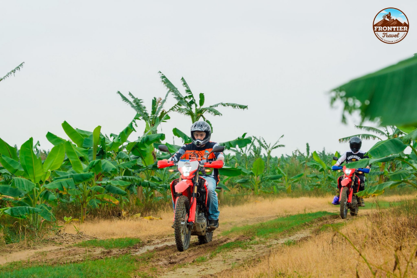 Control and caution are the keys to safe mountain riding in North Vietnam 