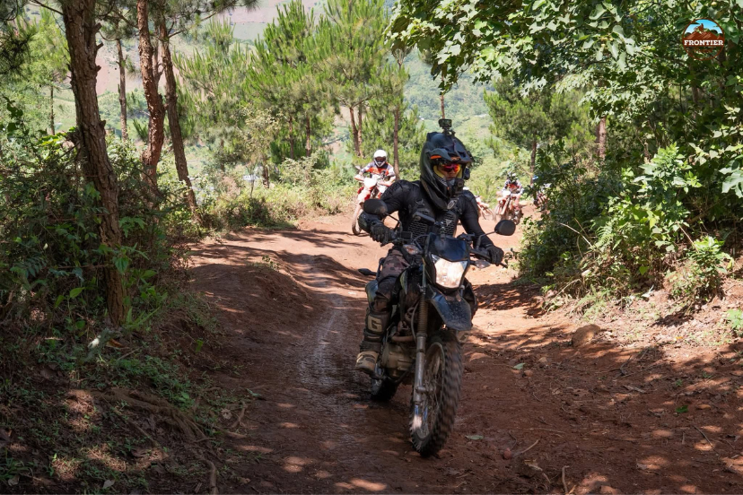 The journey from Hanoi reveals peaceful countryside and winding mountain roads