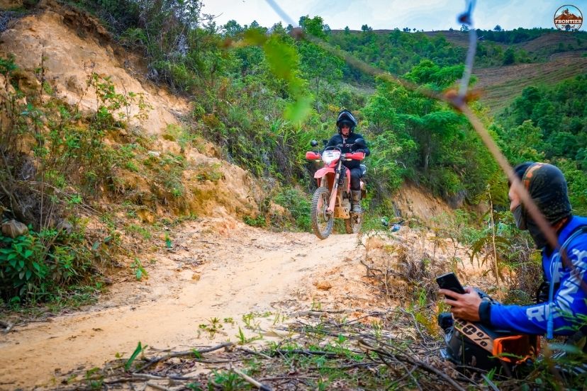 Motorbike setups for challenging Northwest Vietnam mountain riding