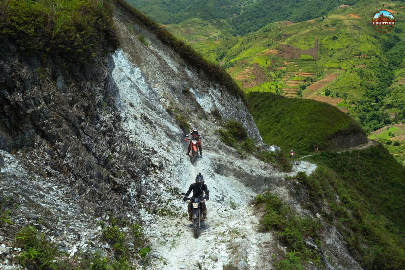 Careful navigation helps riders stay safe on steep mountain roads