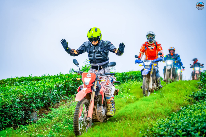 Full protective gear ensures safety comfort on every ride 