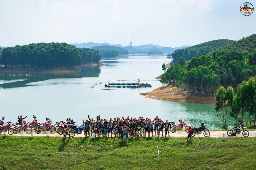 Female beginner motorbike tour Vietnam guided what to expect includes steady safety support