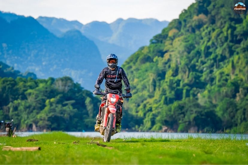 Lightweight dual sport motorcycles offering superior agility on muddy trails