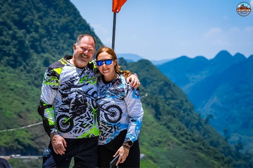 North vietnam motorbike tour women experience brings and mountain connection