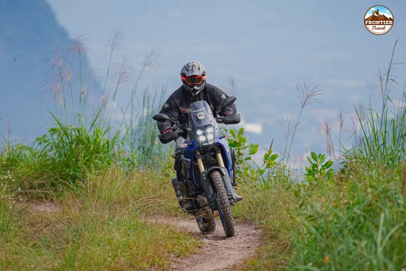 Northern Vietnam big bike mountain road ride