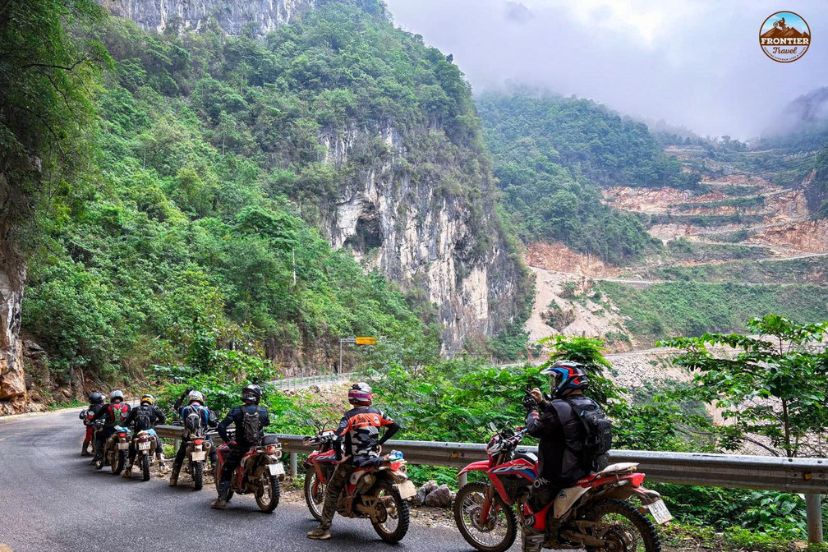 Big bike tour Northern Vietnam adventure