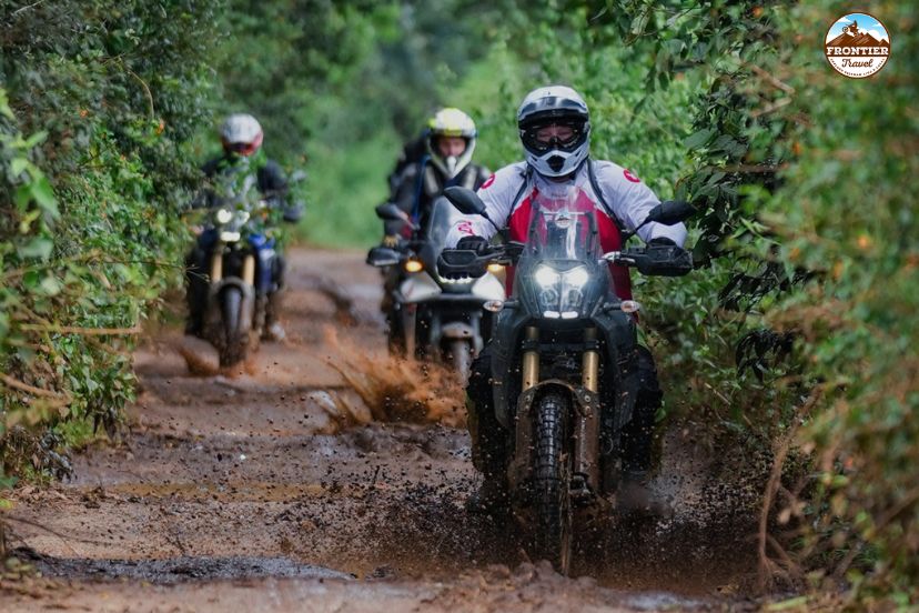 Big bike tour Vietnam highland scenic route