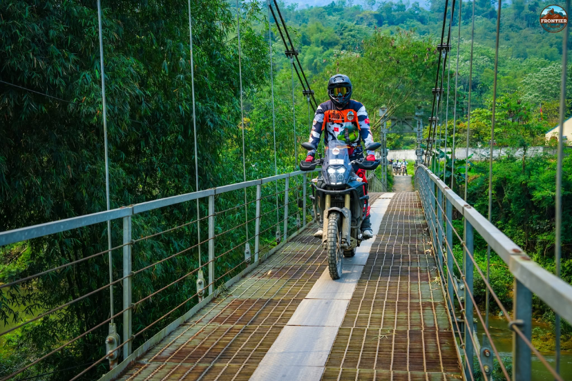 Ideal bike for remote Vietnam exploration travel 