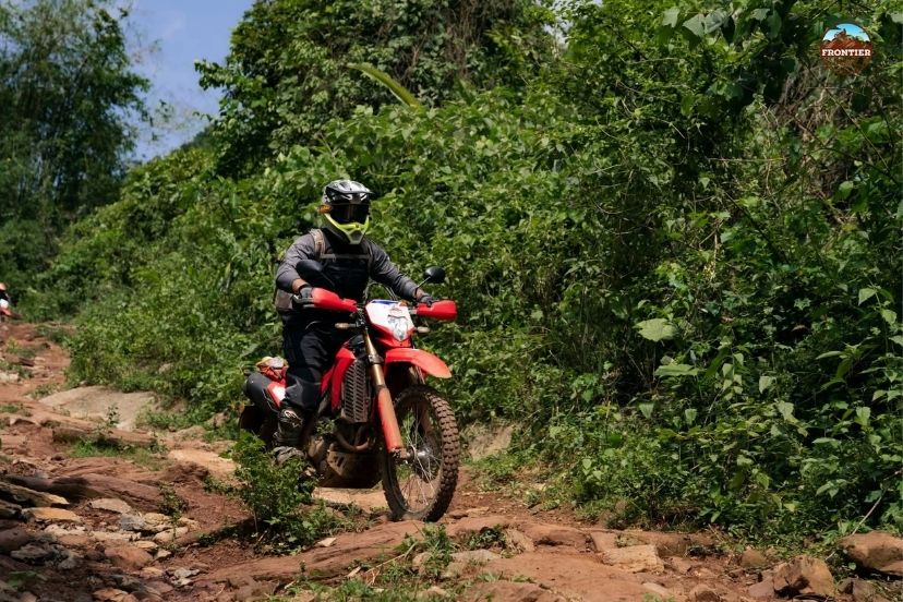 Lightweight adventure bikes conquer winding mountain roads 