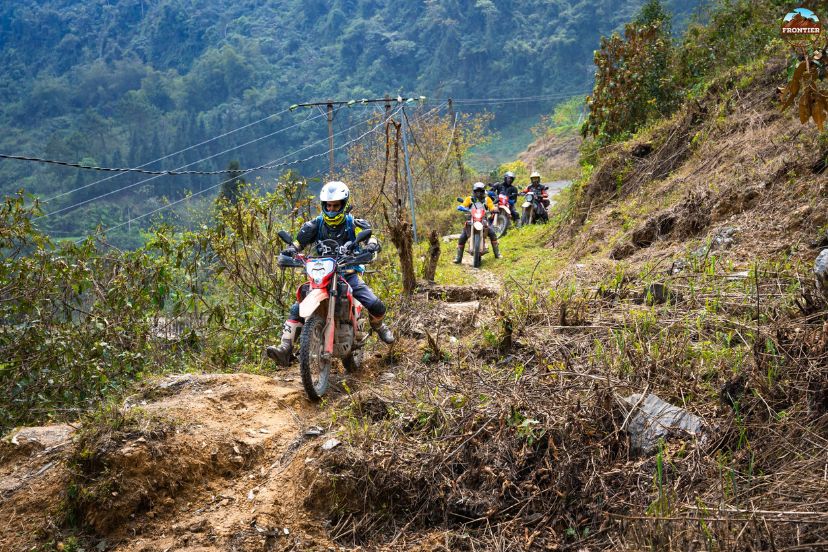 Northern Vietnam motorbike adventure through mountain passes