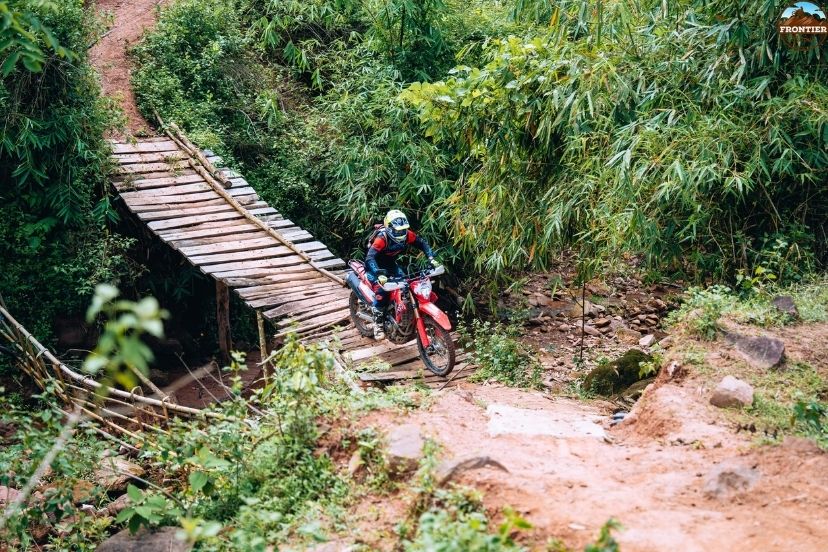 Peaceful valleys offer relaxing scenic motorcycle adventures 