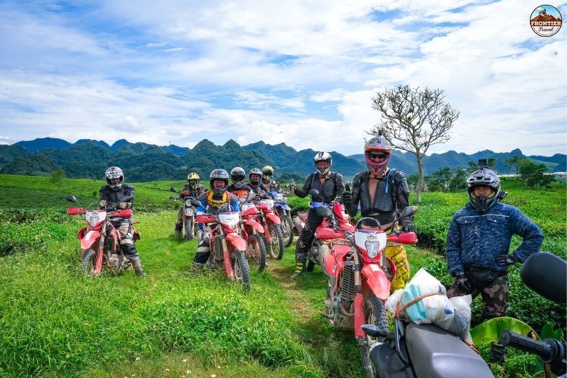 Pillion options give travelers different ways to explore Vietnam by motorbike