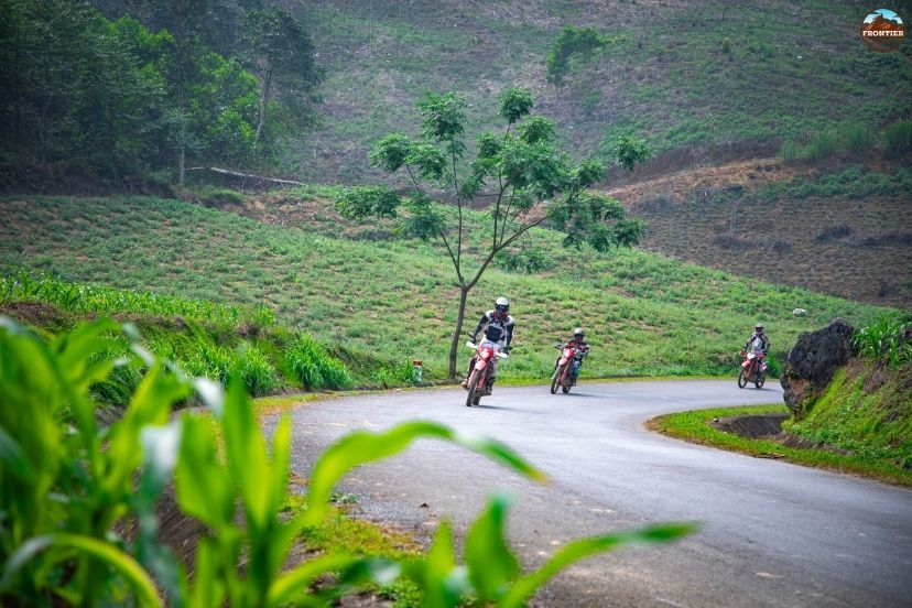 Practice riding a motorcycle regularly to improve your riding skills