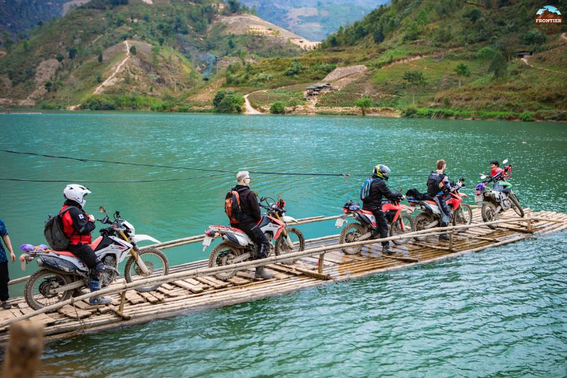 Preparing documents for riding motorbike Vietnam