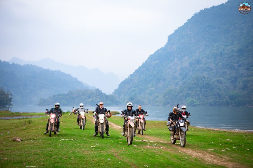 Safe motorbike riding experience in Vietnam mountains