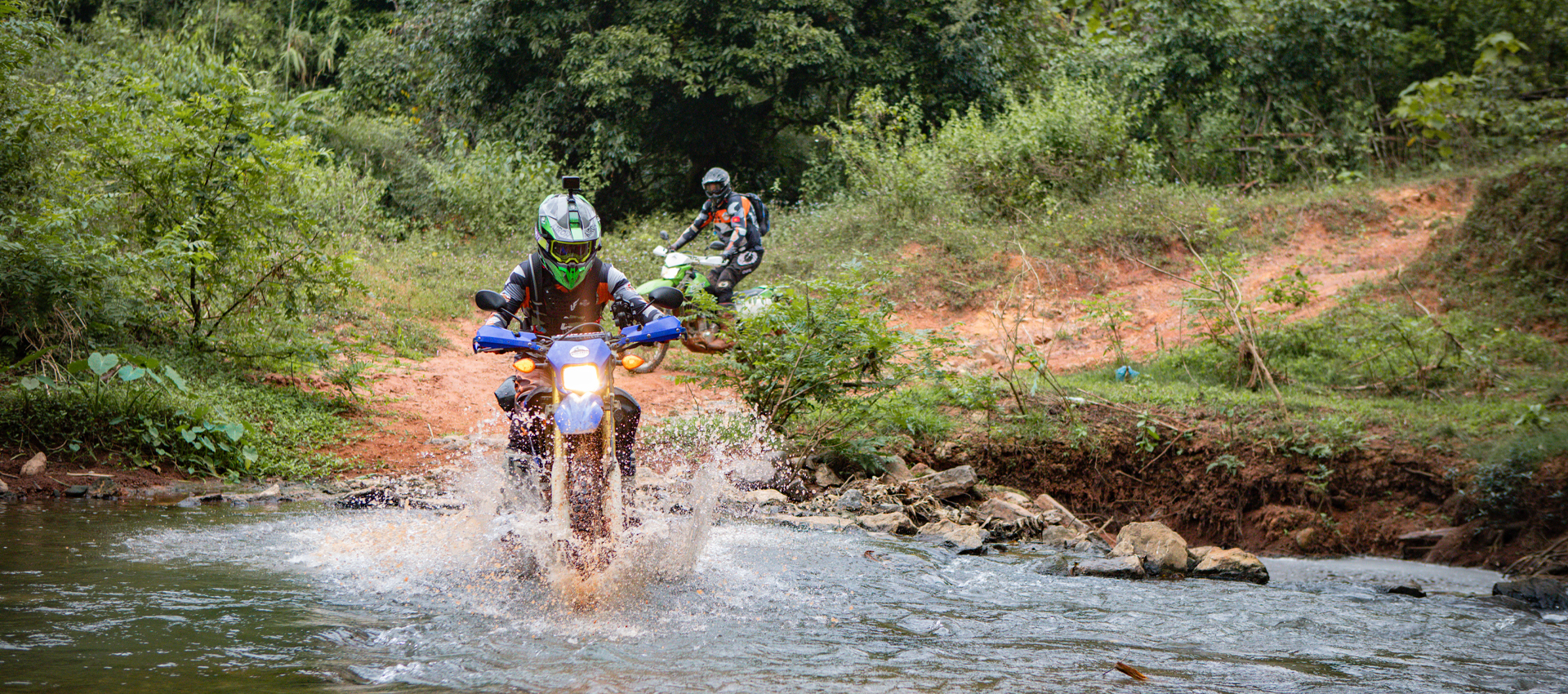 Day 2: Mu Waterfall - Pu Luong (120 KM) (B/L/D)